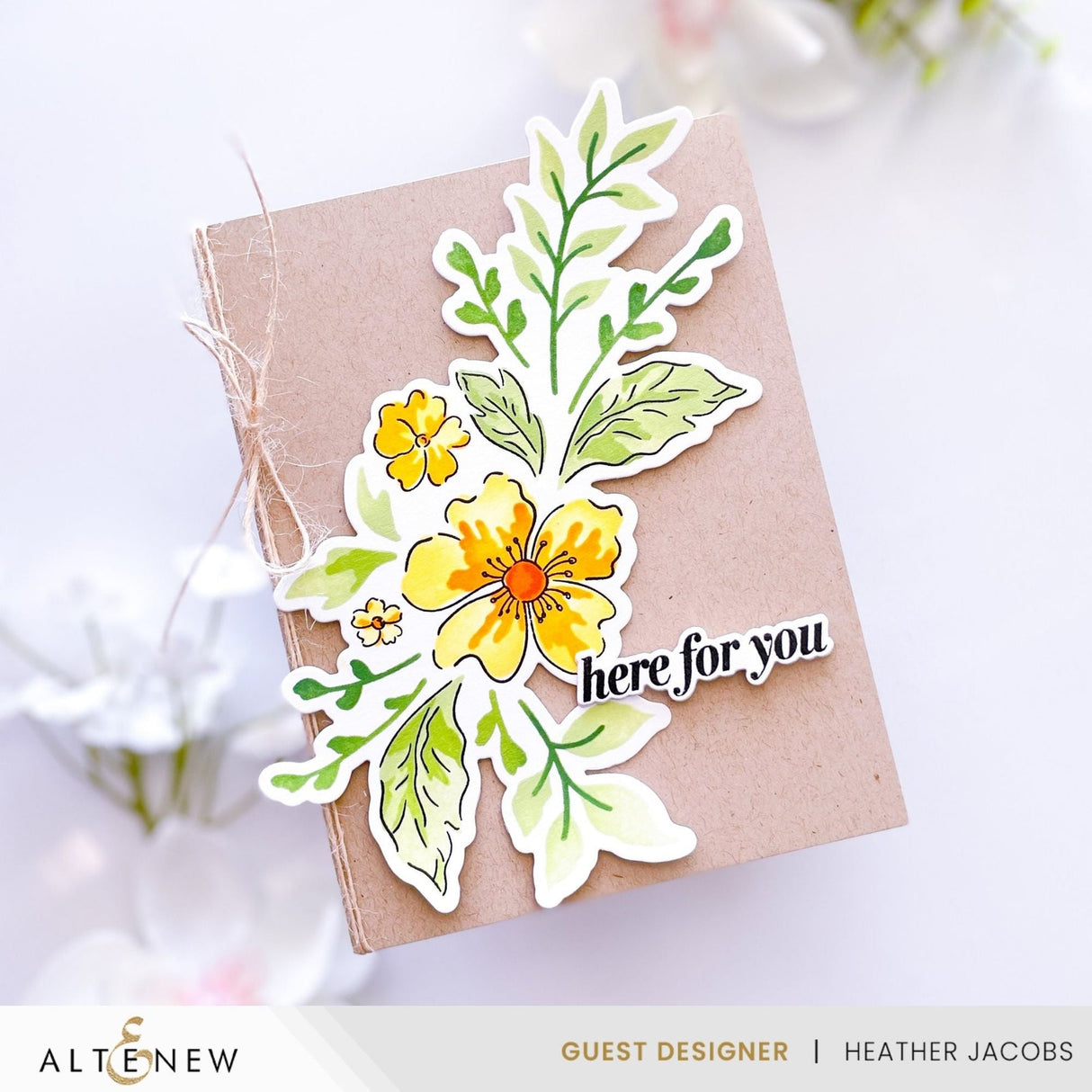 Altenew Dynamic Duo: Painted Floral Swag & Add-on Die Bundle