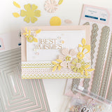 Pinkfresh Studio Nested Rectangles Diagonal Stitch Die