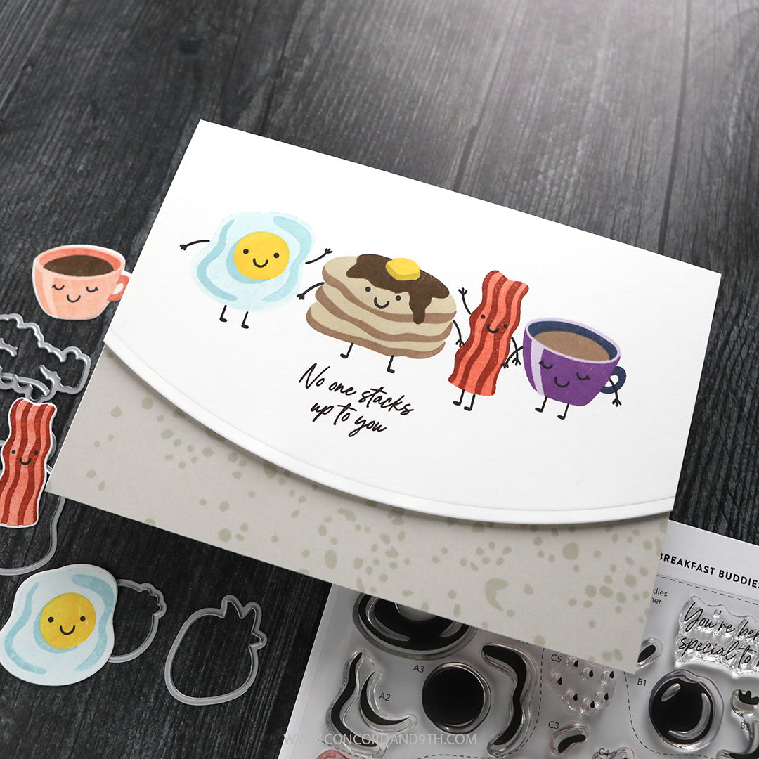 Concord & 9th Breakfast Buddies Stamp Set (6 x 8)