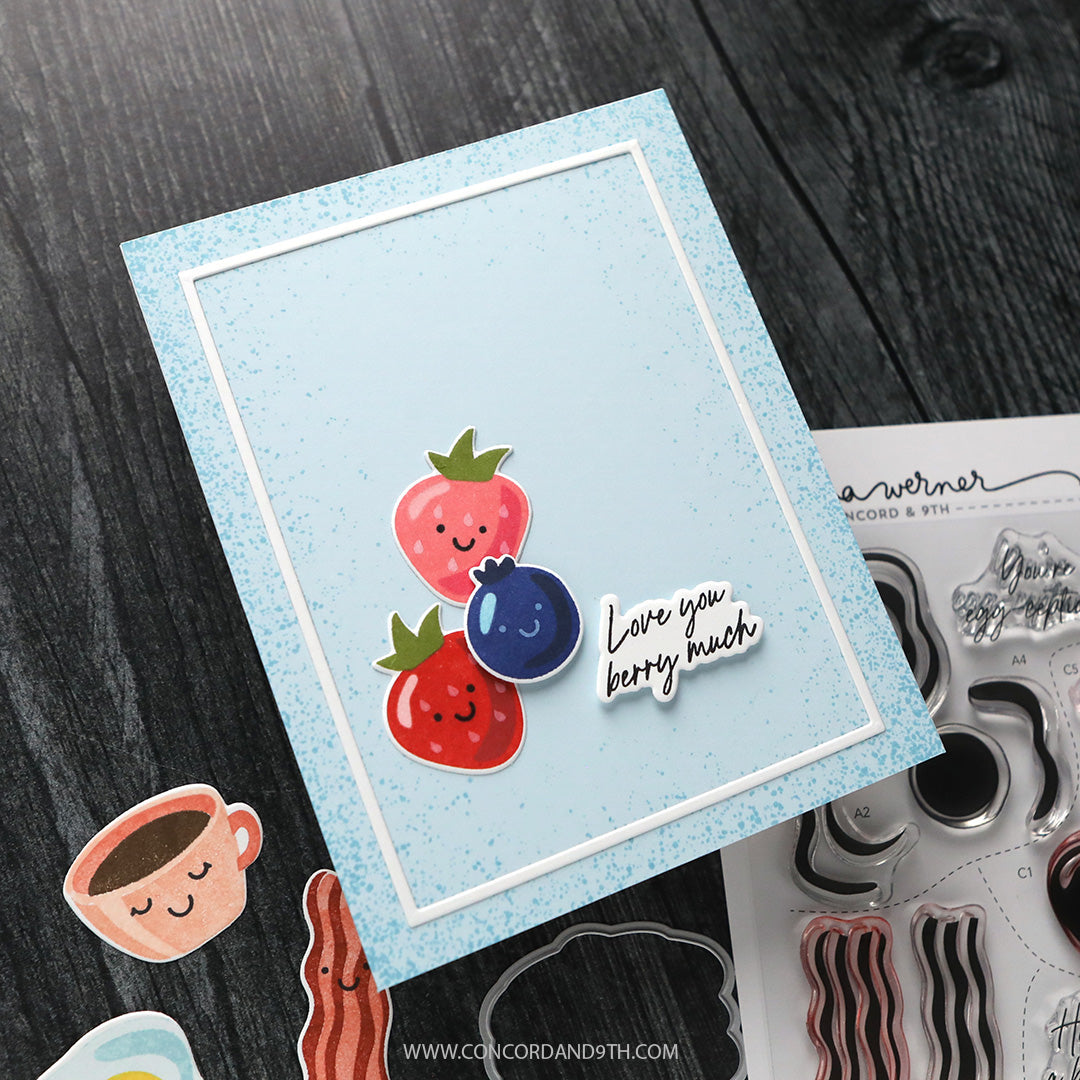 Concord & 9th Breakfast Buddies Stamp Set (6 x 8)