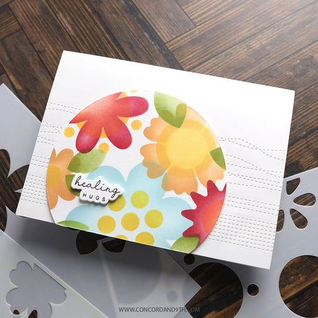 Concord & 9th Blissful Blooms Stencil Pack (5 pk) by Kristina Werner