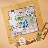 Spellbinders Rosie's Studio Golden Afternoon 12x12" Designer Paper Pack