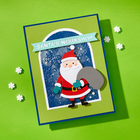 Spellbinders The Clauses Etched Dies from the North Pole Friends Collection by Simon Hurley