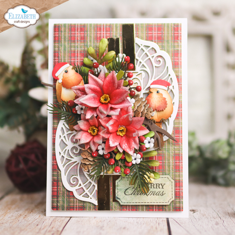 Elizabeth Craft Designs Poinsettia