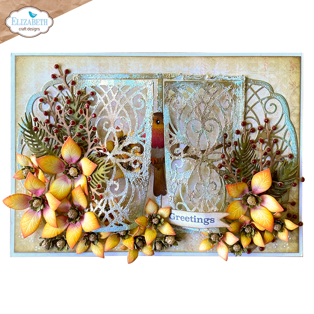 Elizabeth Craft Designs Poinsettia