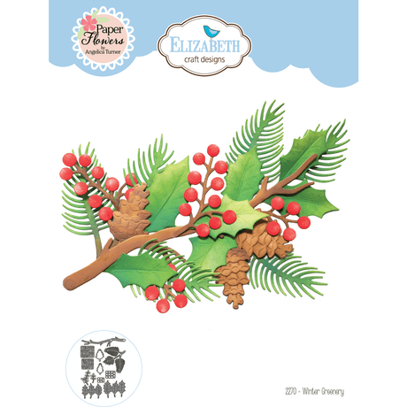 Elizabeth Craft Designs Winter Greenery