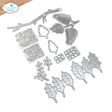 Elizabeth Craft Designs Winter Greenery