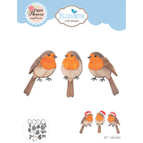 Elizabeth Craft Designs Festive Robin