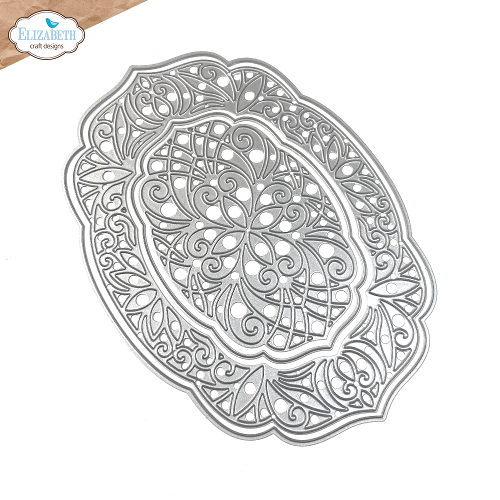 Elizabeth Craft Designs Festive Ornate Frame