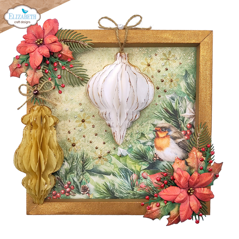 Elizabeth Craft Designs Festive Ornaments