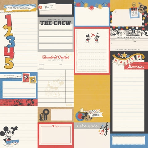 *COMING SOON* Simple Stories Say Cheese Classic Mouse - Journal Elements