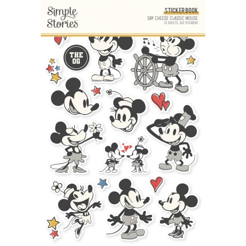 *COMING SOON* Simple Stories Say Cheese Classic Mouse - Sticker Book