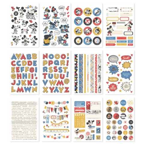 *COMING SOON* Simple Stories Say Cheese Classic Mouse - Sticker Book