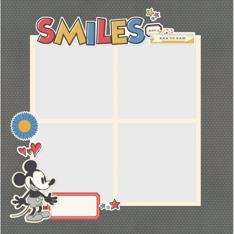 Simple Stories Say Cheese Classic Mouse - Simple Pages Page Pieces