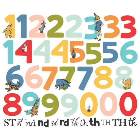 *COMING SOON* Simple Stories Say Cheese Classic Pooh Birthday Number Bits & Pieces