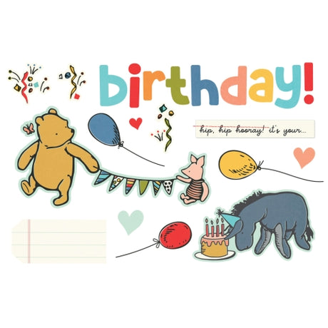 *COMING SOON* Simple Stories Say Cheese Classic Pooh Birthday Simple Pages Page Pieces
