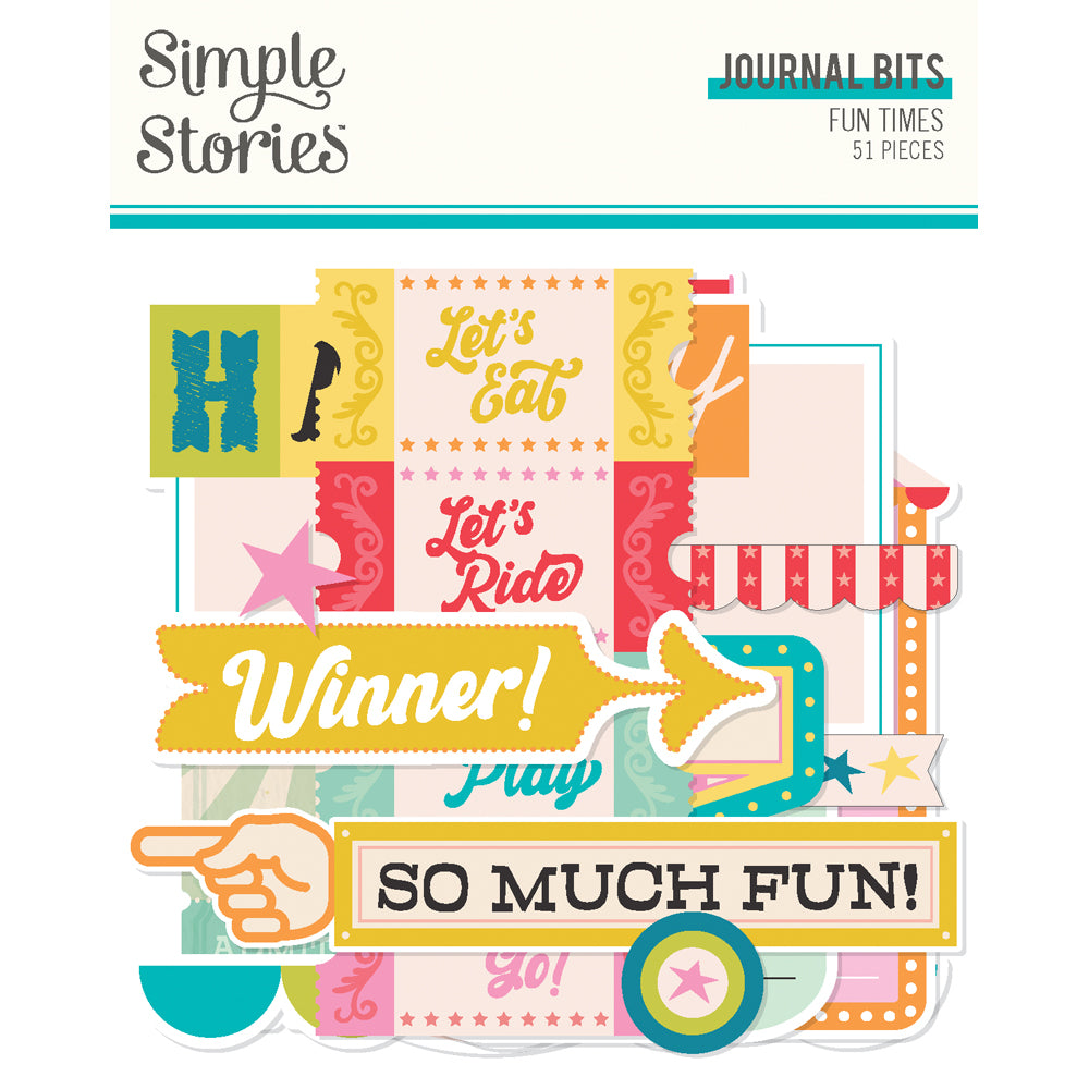 *COMING SOON* Simple Stories Fun Times Journal Bits & Pieces