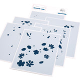 Pinkfresh Studio Garden Medley Stamp, Die & Stencil Bundle