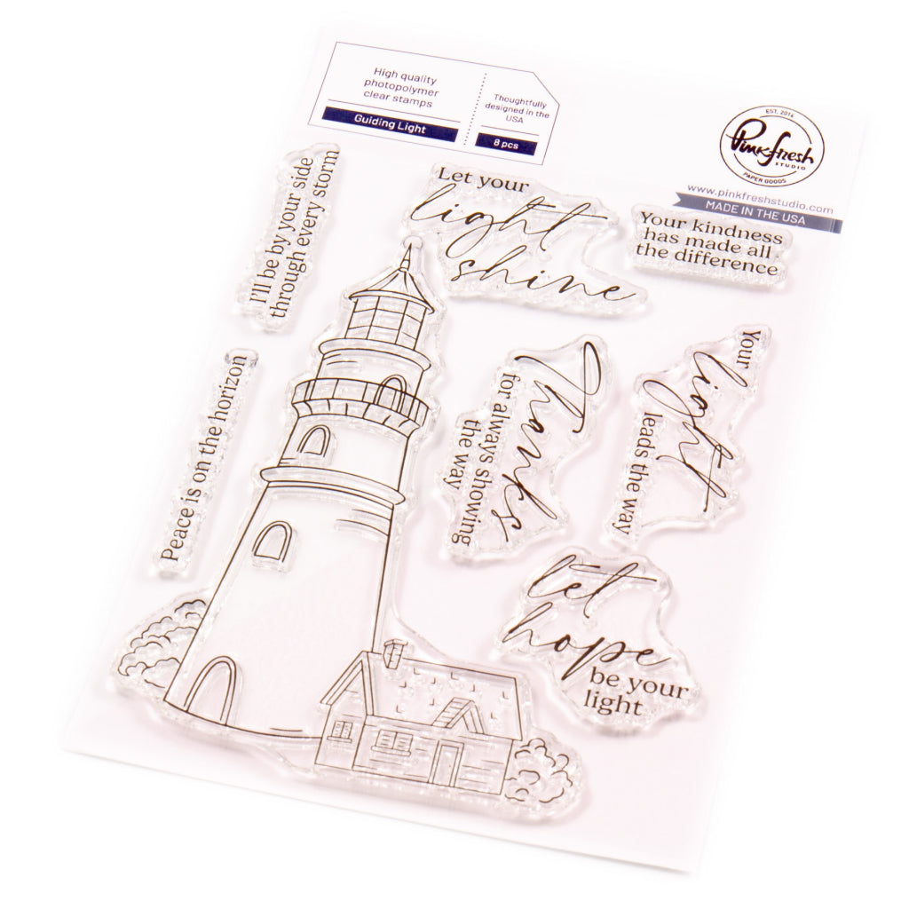 Pinkfresh Studio Guiding Light Stamp Die & Stencil Bundle