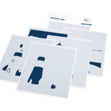 Pinkfresh Studio Guiding Light Stamp Die & Stencil Bundle