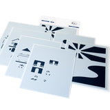 Pinkfresh Studio Coastal Paradise stencil