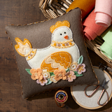 Spellbinders Felt Cozy Cluck Etched Dies - Spring Felt Stitch & Create Collection - Nichol Spohr