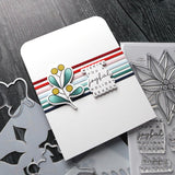 Concord & 9th Winter Greenery Stencil Pack (3 qty; 6 x 6)