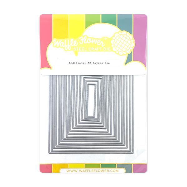 Waffle Flower Additional A2 Layers Die Set