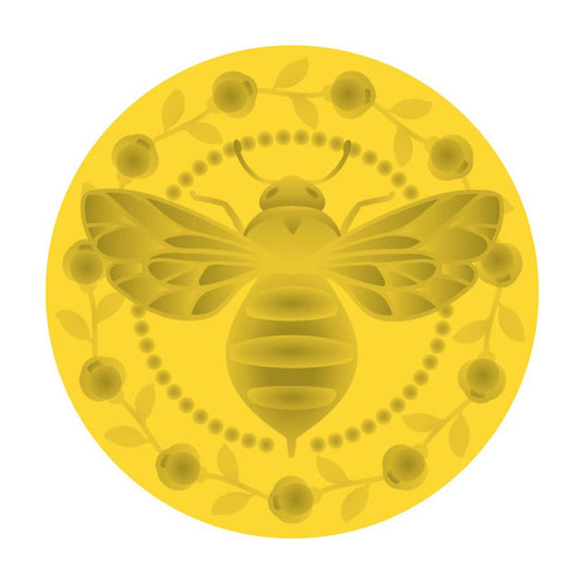 Honey Bee 3D Spring Bee - Wax Stamper