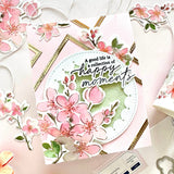 Pinkfresh Studio Sakura Stamp, Die, Stencil and Washi Bundle