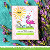 Lawn Fawn i love you mower lawn cuts