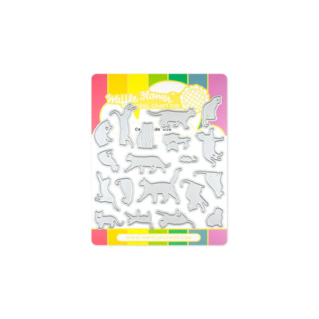 Waffle Flower Cattitude Die Set