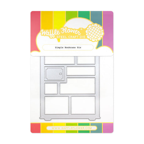 Waffle Flower Simple Bookcase Die