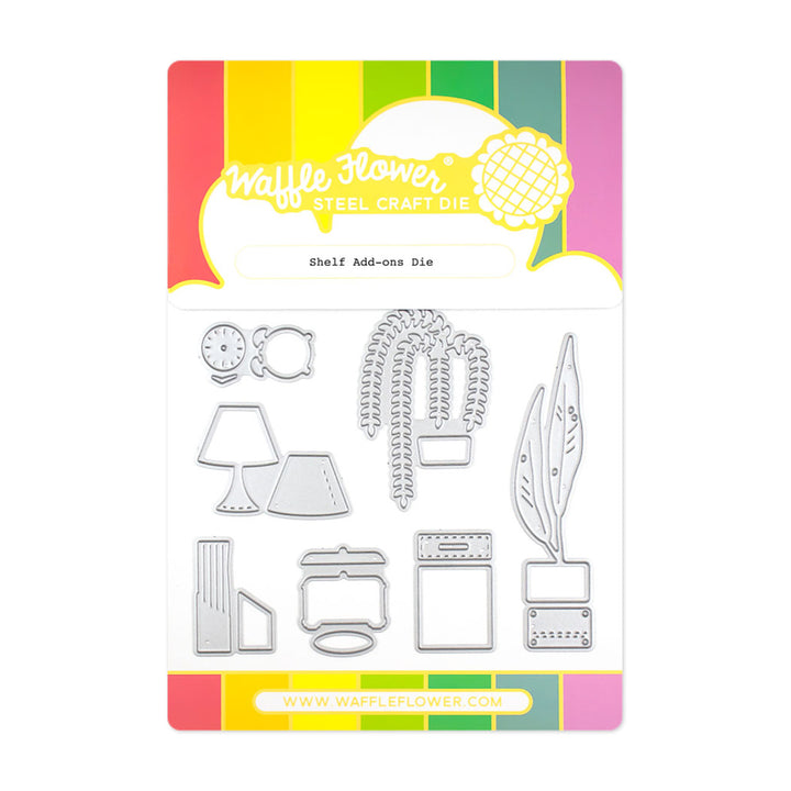 Waffle Flower Shelf Add-ons Die