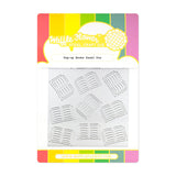 Waffle Flower Pop-up Books Panel Die