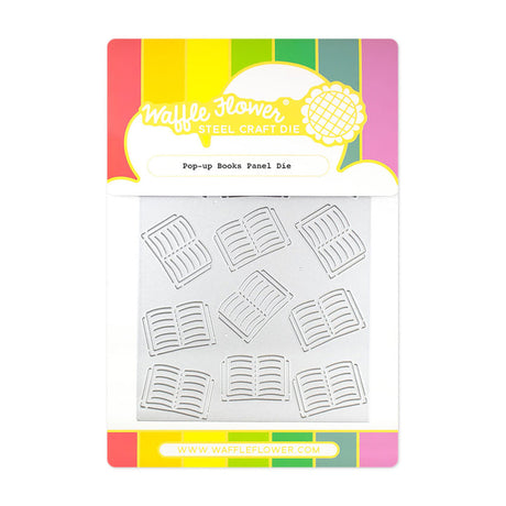 Waffle Flower Pop-up Books Panel Die
