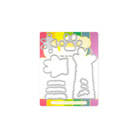 Waffle Flower Paws Up Die Set