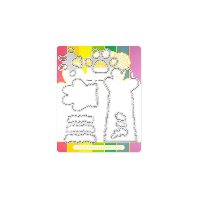 Waffle Flower Paws Up Die Set