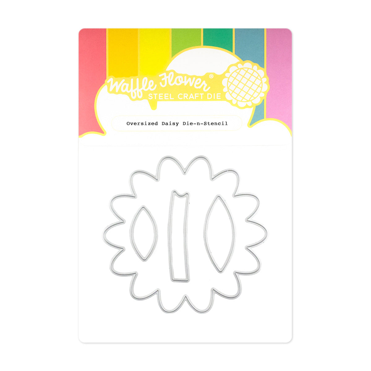 Waffle Flower Oversized Daisy Die 'n Stencil