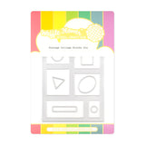Waffle Flower Postage Collage Blocks Die