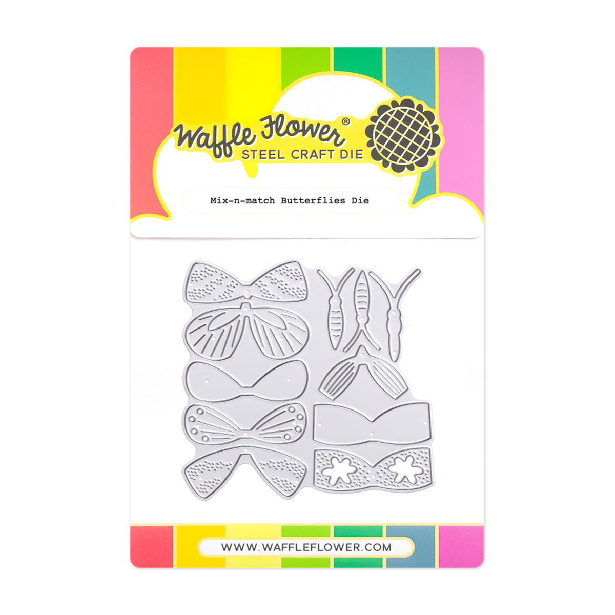 Waffle Flower Mix-n-match Butterflies Die