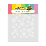 Waffle Flower Quilted Floral Stencil