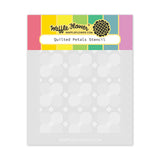 Waffle Flower Quilted Petals Stencil
