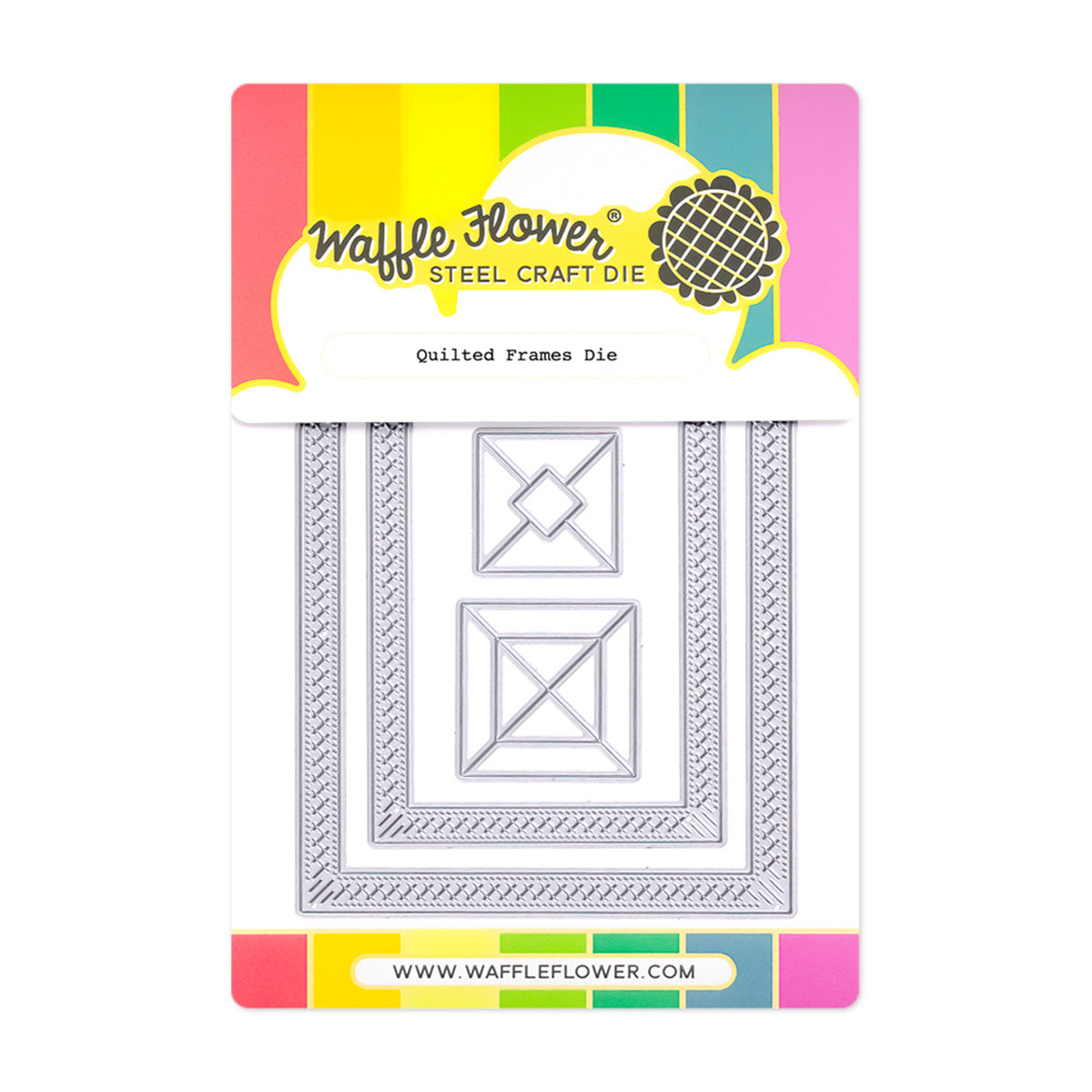 Waffle Flower Quilted Frames Die