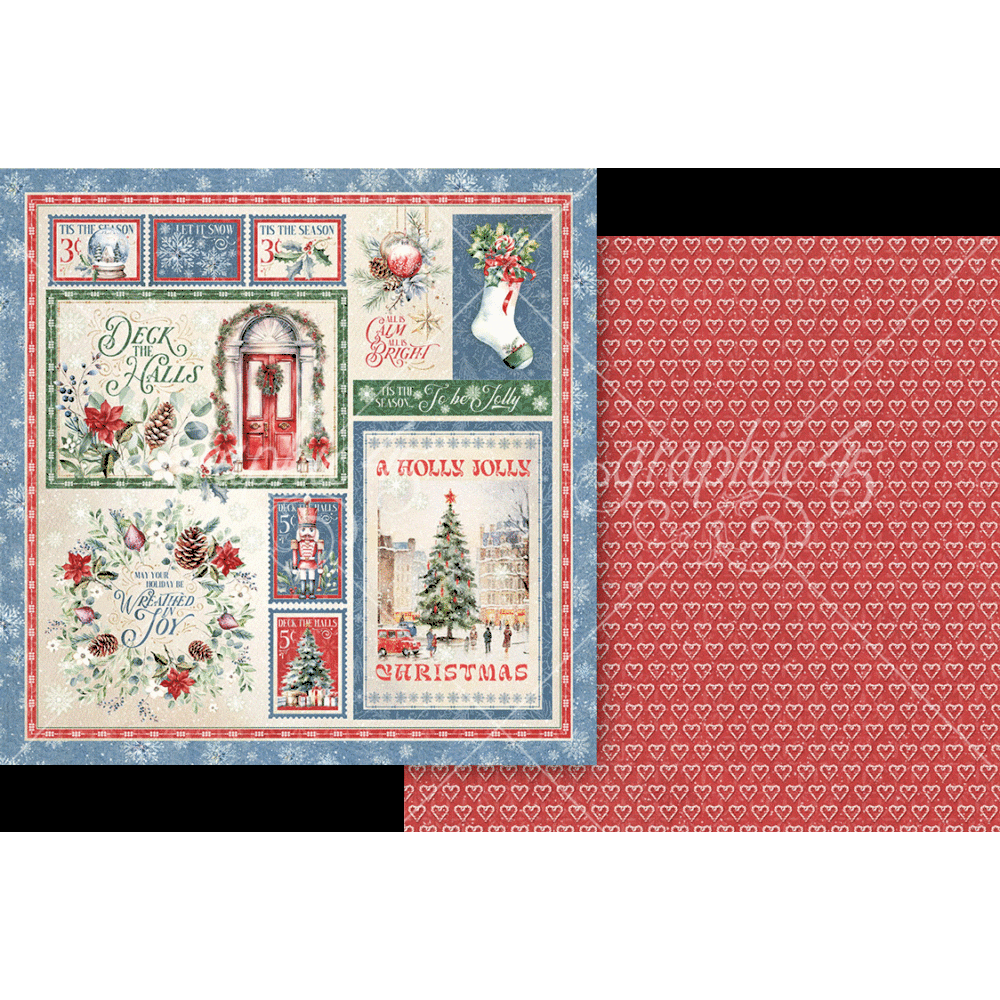 *COMING SOON* Graphic 45 Deck the Halls 12×12 Collection Pack
