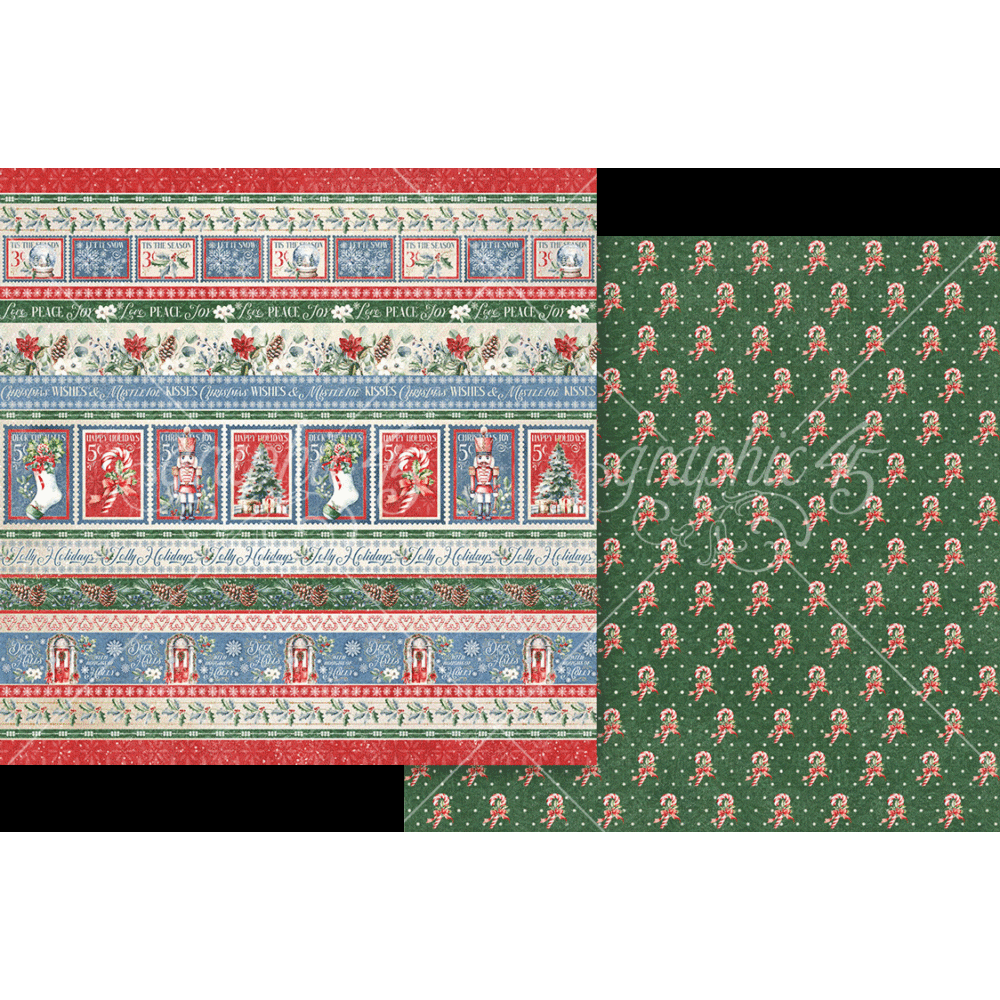 *COMING SOON* Graphic 45 Deck the Halls 12×12 Collection Pack