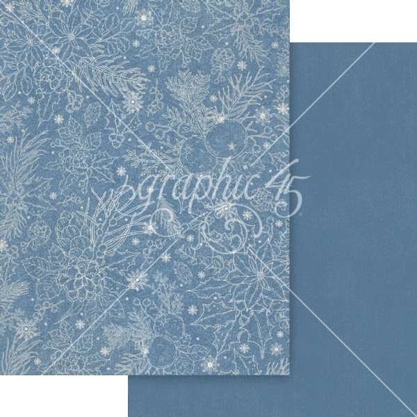 *COMING SOON* Graphic 45 Deck the Halls 8.5 x 11 Patterns & Solids Pack