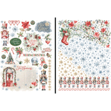 *COMING SOON* Graphic 45 Deck the Halls Rub-On Transfers