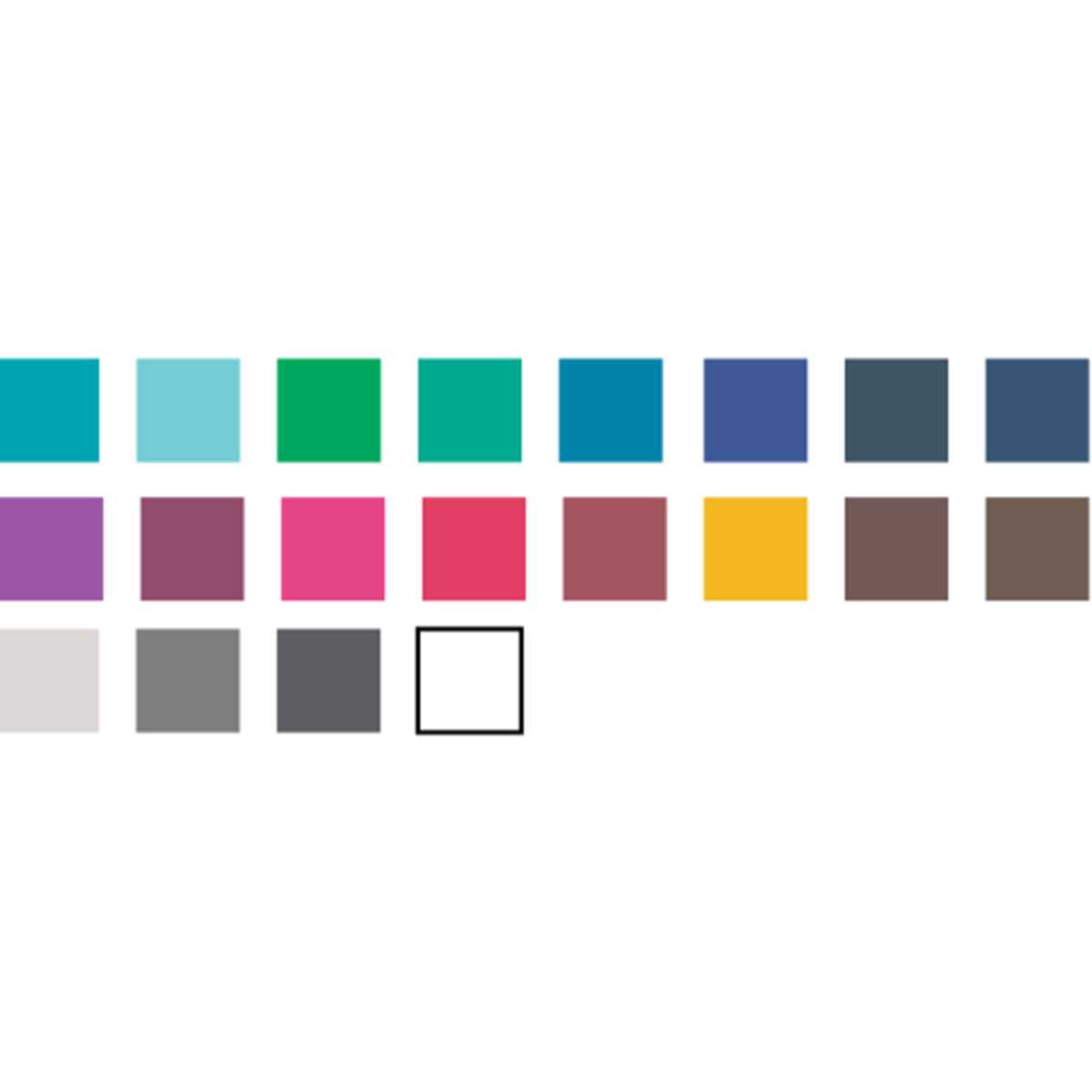 American Crafts Variety Cardstock Pack 12"X12" 60/Pkg - Jewel