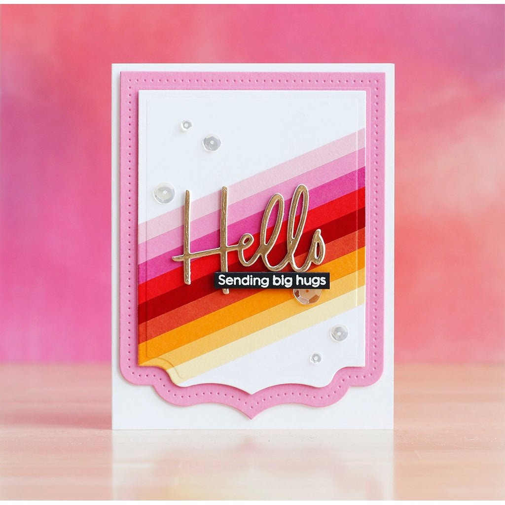 Pinkfresh Studio Essentials: Ornate Banner Die Set